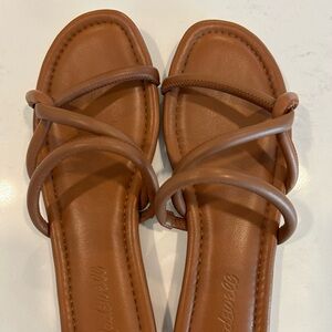 Madewell Leather Strappy Sandals